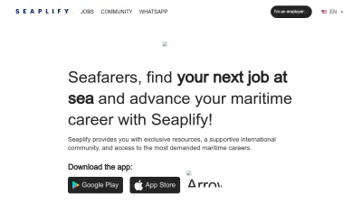 Screenshot preview of seaplify.com
