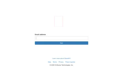 Screenshot preview of share911.com