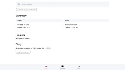 Screenshot preview of tietracker.com
