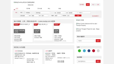 Screenshot preview of oneday.com.hk