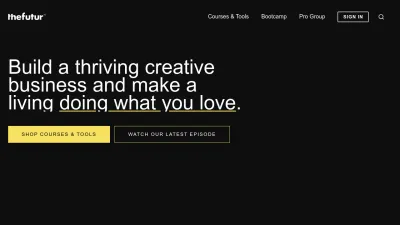 Screenshot preview of thefutur.com