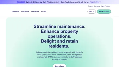 Screenshot preview of happy.co