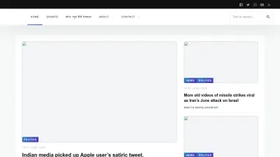Screenshot preview of altnews.in