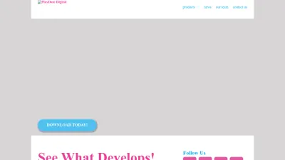 Screenshot preview of playdatedigital.com