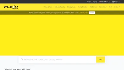 Screenshot preview of flashexpress.com