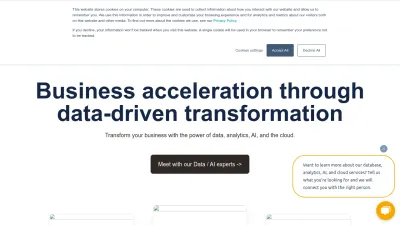 Screenshot preview of pythian.com
