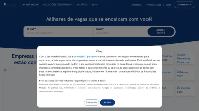 Screenshot preview of infojobs.com.br