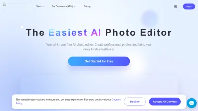 Screenshot preview of picwish.com