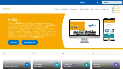 Screenshot preview of digibete.org