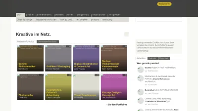 Screenshot preview of dasauge.de
