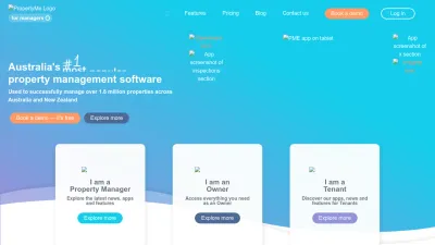 Screenshot preview of propertyme.com.au