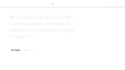 Screenshot preview of mfet.earth