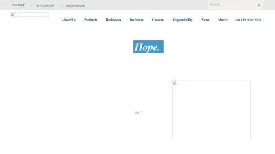Screenshot preview of biocon.com