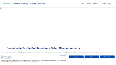 Screenshot preview of bluesign.com