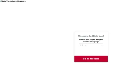 Screenshot preview of ninjavan.co