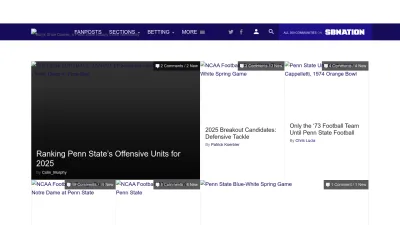 Screenshot preview of blackshoediaries.com