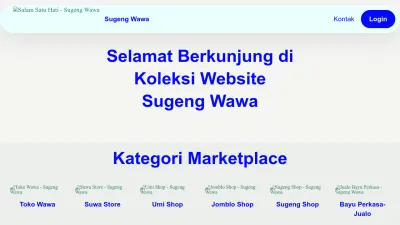 Screenshot preview of sugengwawa.com