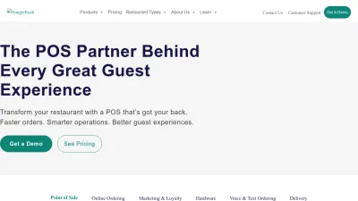 Screenshot preview of hungerrush.com