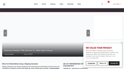 Screenshot preview of motortopia.com