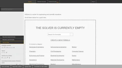 Screenshot preview of fxsolver.com