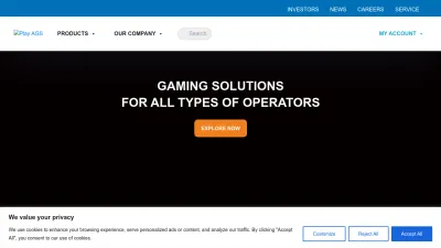 Screenshot preview of playags.com