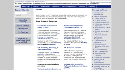Screenshot preview of ilru.org