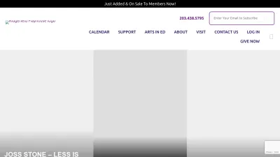 Screenshot preview of ridgefieldplayhouse.org