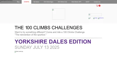 Screenshot preview of 100climbs.co.uk