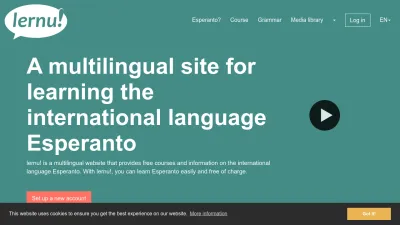 Screenshot preview of lernu.net