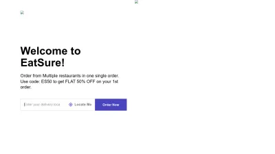 Screenshot preview of eatsure.com