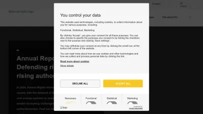 Screenshot preview of humanrightshouse.org
