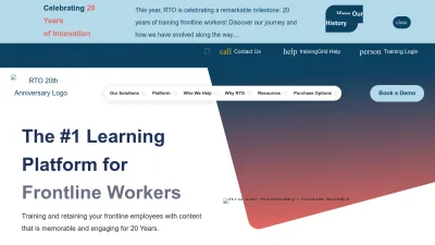 Screenshot preview of readytrainingonline.com