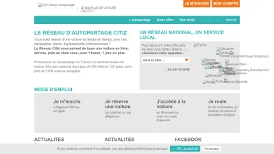 Screenshot preview of citiz.coop
