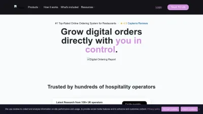 Screenshot preview of slerp.com