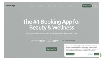 Screenshot preview of ovatu.com
