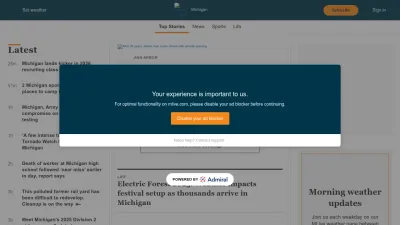 Screenshot preview of annarbor.com
