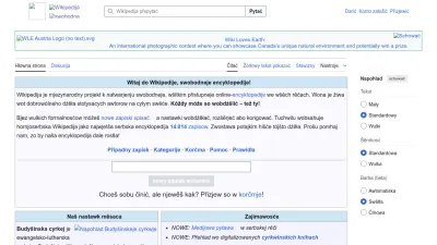 Screenshot preview of hsb.wikipedia.org