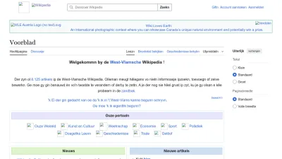 Screenshot preview of vls.wikipedia.org