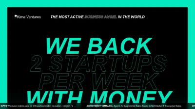 Screenshot preview of kimaventures.com
