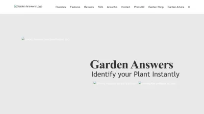 Screenshot preview of gardenanswers.com