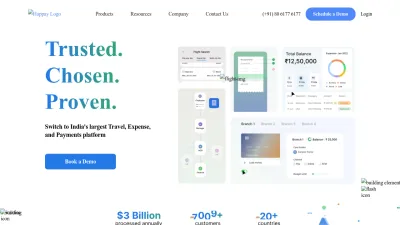 Screenshot preview of happay.com