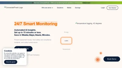 Screenshot preview of connectedfresh.com