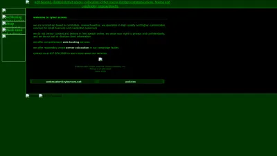 Screenshot preview of cybercom.net