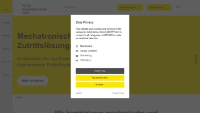 Screenshot preview of evva.com