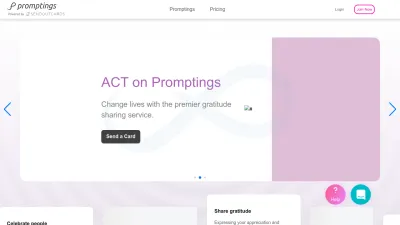 Screenshot preview of sendoutcards.com