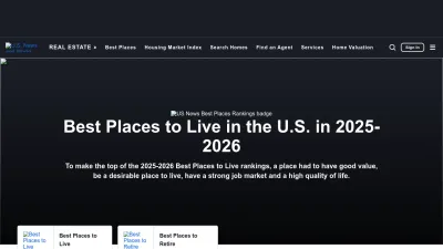 Screenshot preview of realestate.usnews.com