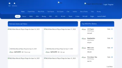 Screenshot preview of kingpin.pro
