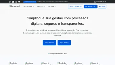Screenshot preview of 1doc.com.br