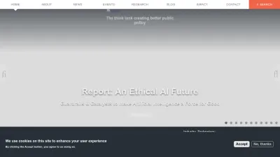 Screenshot preview of policyconnect.org.uk