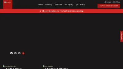 Screenshot preview of redrooster.com.au